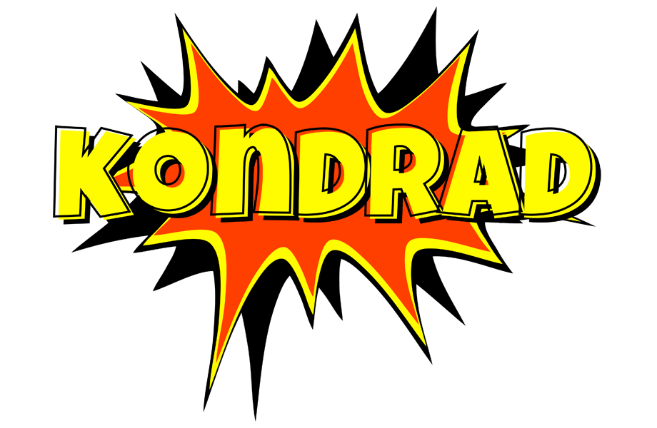 Kondrad bazinga logo