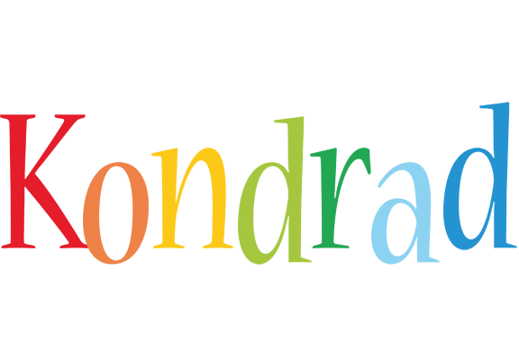 Kondrad birthday logo
