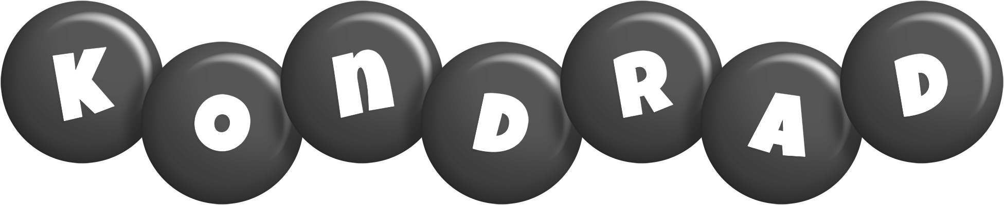 Kondrad candy-black logo