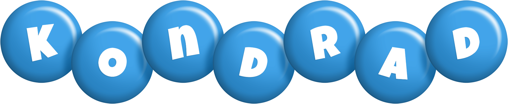 Kondrad candy-blue logo