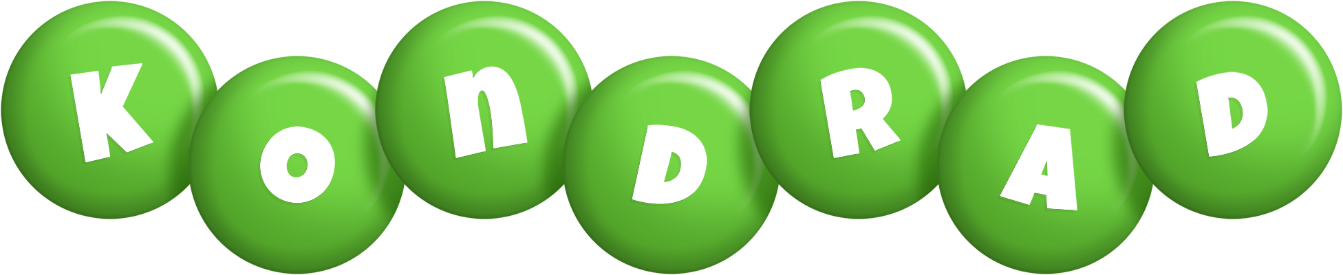 Kondrad candy-green logo