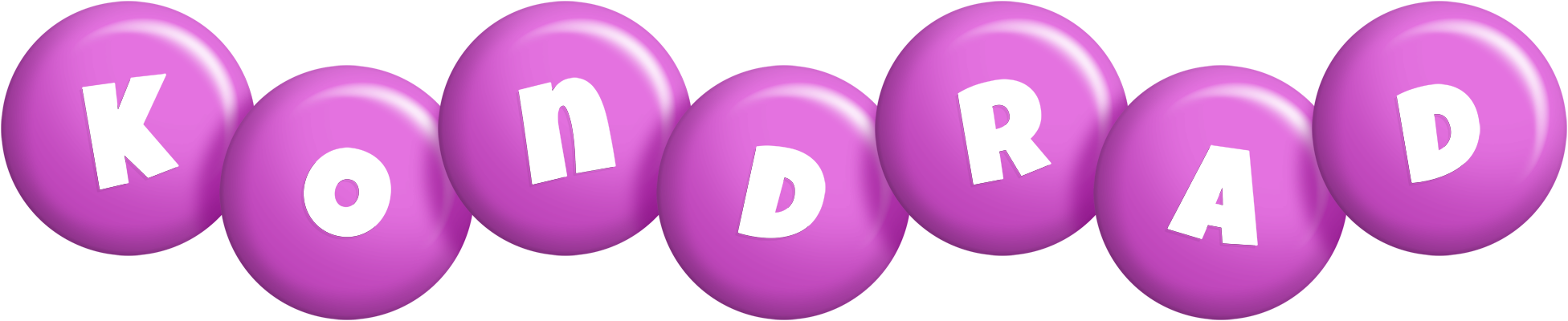 Kondrad candy-purple logo