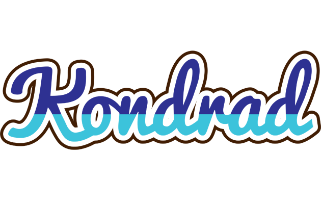 Kondrad raining logo