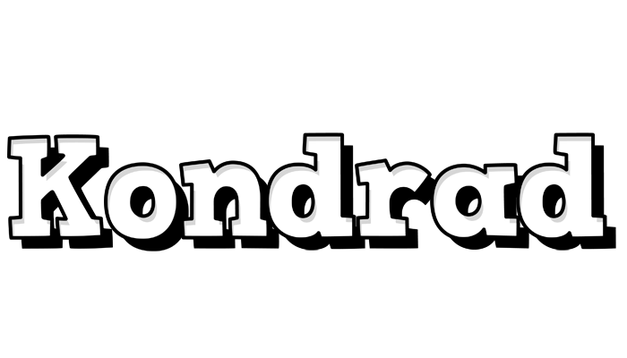 Kondrad snowing logo