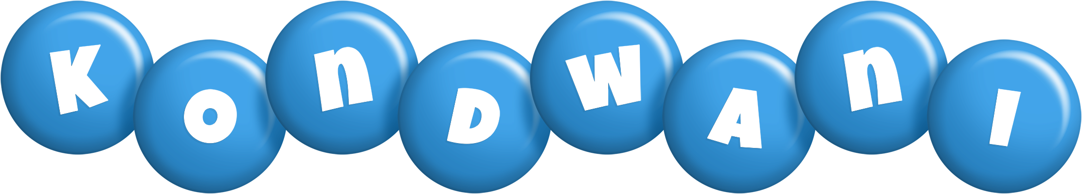 Kondwani candy-blue logo