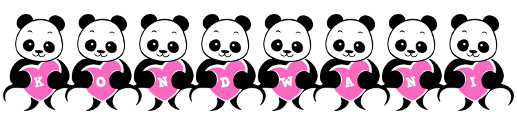 Kondwani love-panda logo