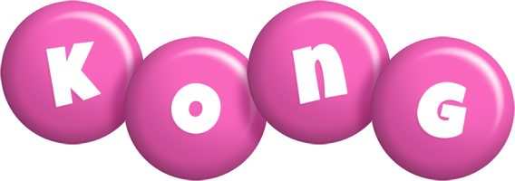 Kong candy-pink logo