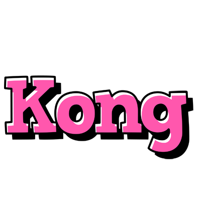 Kong girlish logo