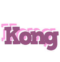 Kong relaxing logo