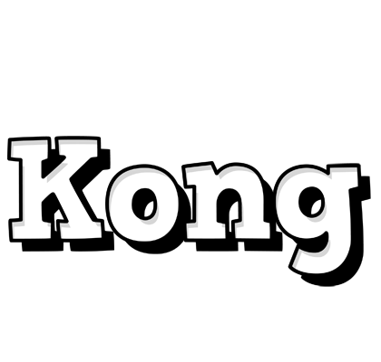 Kong snowing logo