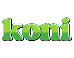 Koni apple logo