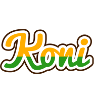 Koni banana logo