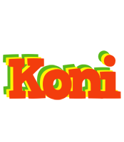 Koni bbq logo