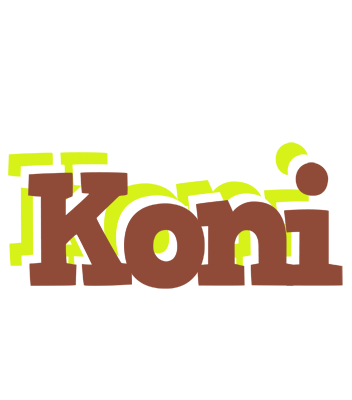 Koni caffeebar logo