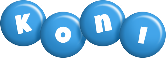 Koni candy-blue logo
