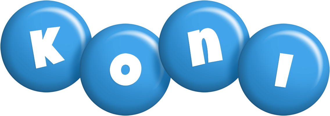 Koni candy-blue logo