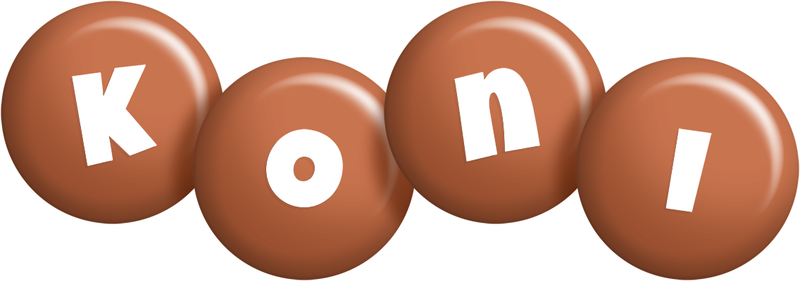 Koni candy-brown logo