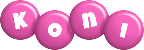 Koni candy-pink logo