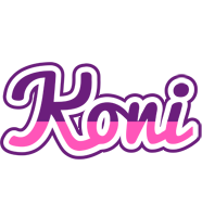 Koni cheerful logo