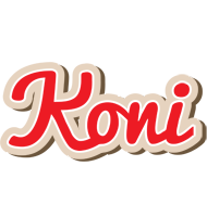 Koni chocolate logo