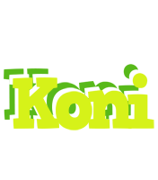 Koni citrus logo