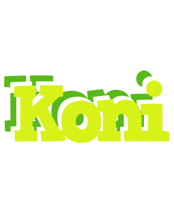 Koni citrus logo