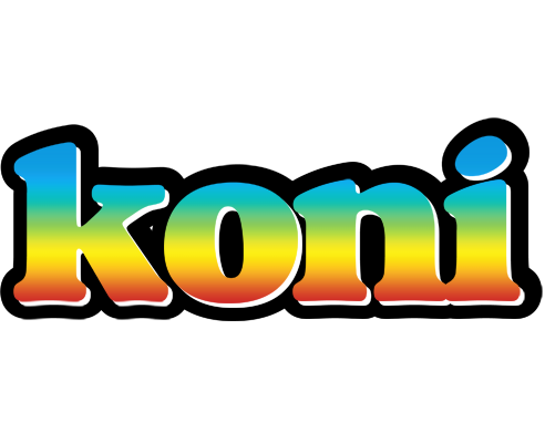 Koni color logo