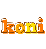 Koni desert logo