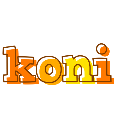 Koni desert logo