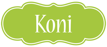 Koni family logo