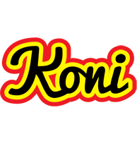 Koni flaming logo