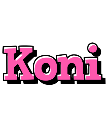 Koni girlish logo