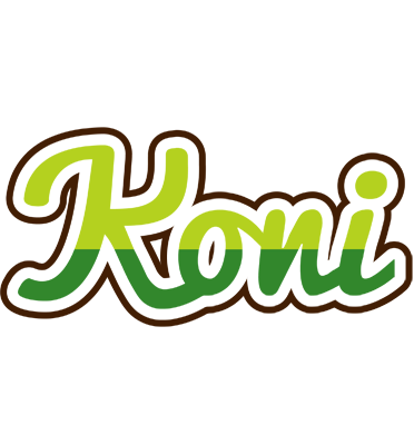 Koni golfing logo