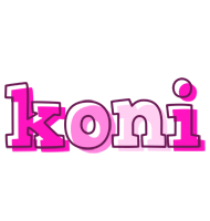 Koni hello logo