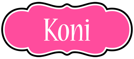 Koni invitation logo