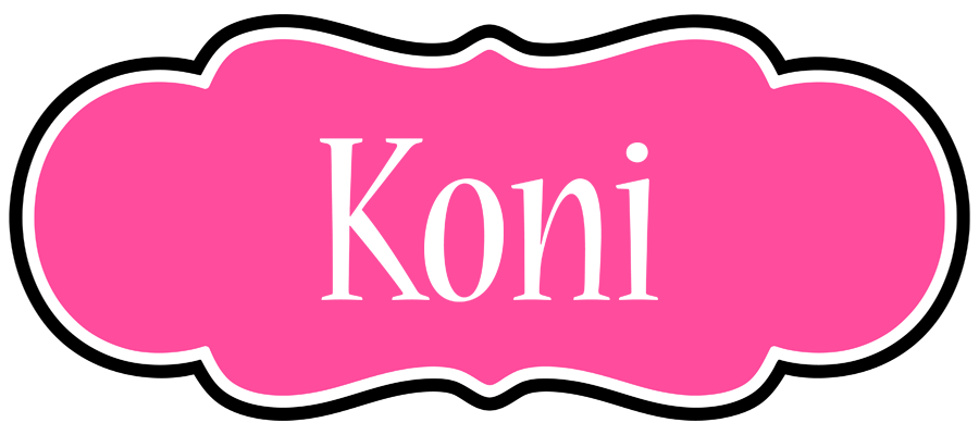 Koni invitation logo