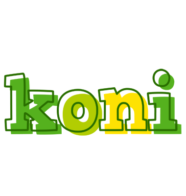 Koni juice logo