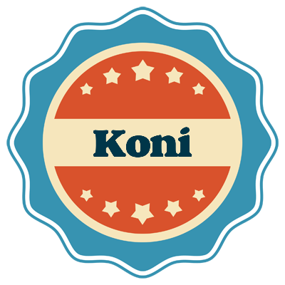 Koni labels logo