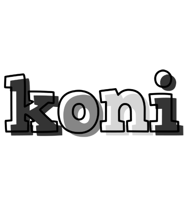 Koni night logo