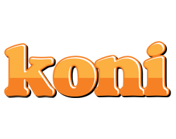 Koni orange logo