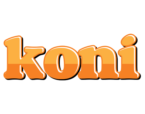 Koni orange logo