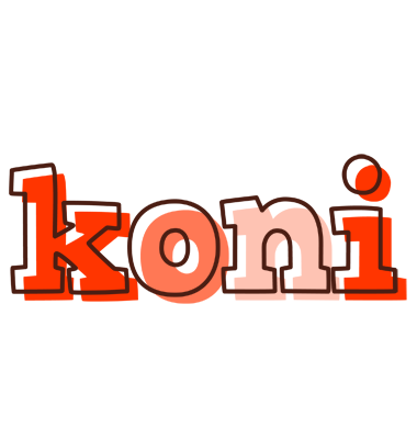 Koni paint logo