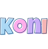 Koni pastel logo
