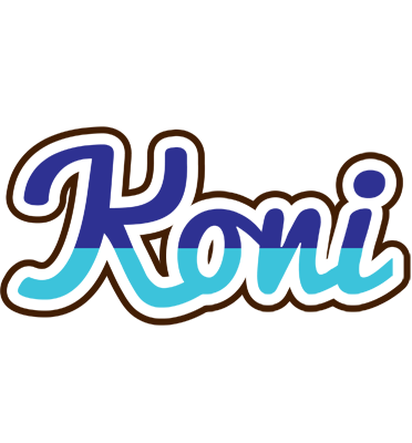 Koni raining logo