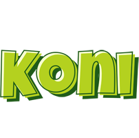 Koni summer logo