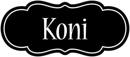 Koni welcome logo