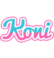 Koni woman logo