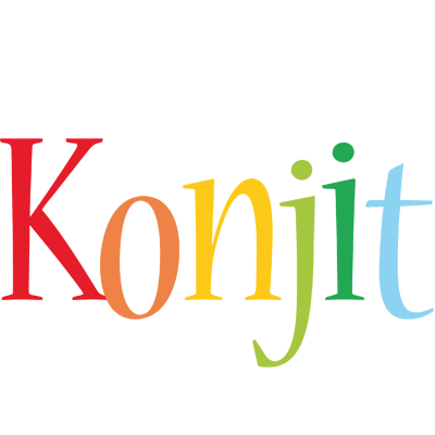 Konjit birthday logo