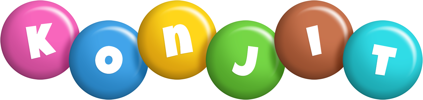 Konjit candy logo