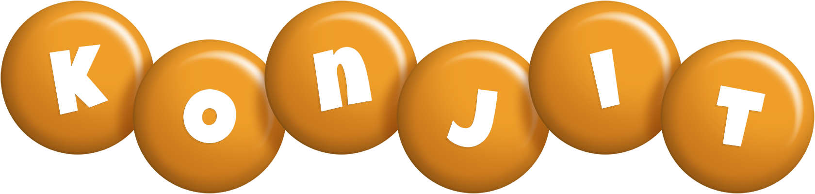 Konjit candy-orange logo